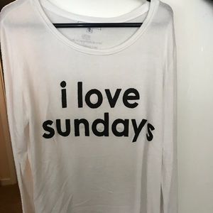 I love Sunday’s sweater